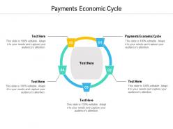 Payments economic cycle ppt powerpoint presentation infographic template layouts cpb