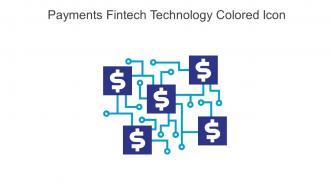 Payments Fintech Technology Colored Icon In Powerpoint Pptx Png And Editable Eps Format