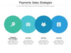 Payments sales strategies ppt powerpoint presentation file rules cpb