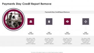 Payments Stay Credit Report Remove In Powerpoint And Google Slides Cpb