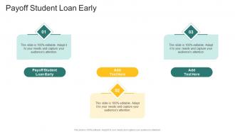 Payoff Student Loan Early In Powerpoint And Google Slides Cpb