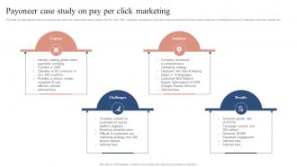 Payoneer Case Study On Pay Per Click Marketing Boosting Campaign Reach MKT SS V