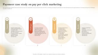 Payoneer Case Study On Pay Per Click Marketing Pay Per Click Marketing Strategies