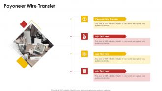 Payoneer Wire Transfer In Powerpoint And Google Slides Cpb