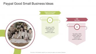 Paypal Good Small Business Ideas In Powerpoint And Google Slides Cpb