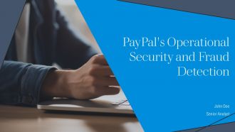 Paypals Operational Security Data Analytics Fraud Detection PPT Structure AT