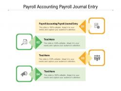 Payroll accounting payroll journal entry ppt powerpoint presentation inspiration styles cpb
