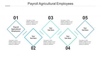 Payroll agricultural employees ppt powerpoint presentation outline smartart cpb