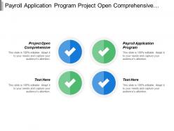 Payroll Application Program Project Open Comprehensive Complete Work Safety