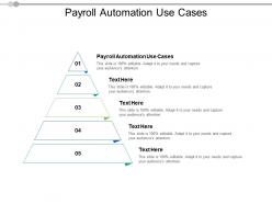 Payroll automation use cases ppt powerpoint presentation ideas examples cpb