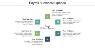 Payroll business expense ppt powerpoint presentation ideas example introduction cpb