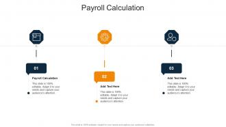 Payroll Calculation In Powerpoint And Google Slides Cpb