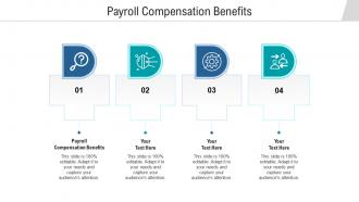 Payroll compensation benefits ppt powerpoint presentation layouts clipart cpb