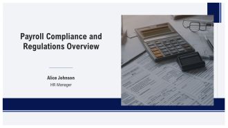 Payroll Compliance And Regulations Overview PPT Summary AT