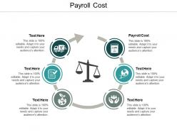 Payroll cost ppt powerpoint presentation ideas master slide cpb
