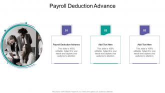 Payroll Deduction Advance In Powerpoint And Google Slides Cpb