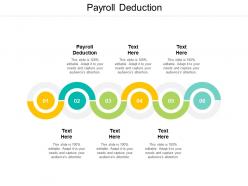 Payroll deduction ppt powerpoint presentation file rules cpb