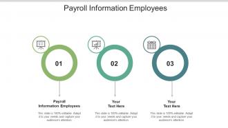 Payroll information employees ppt powerpoint presentation summary designs cpb