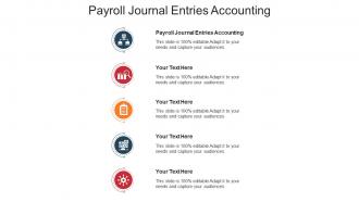 Payroll journal entries accounting ppt powerpoint presentation layouts shapes cpb