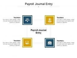 Payroll journal entry ppt powerpoint presentation gallery smartart cpb