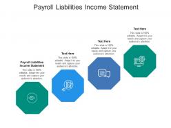 Payroll liabilities income statement ppt powerpoint presentation styles aids cpb