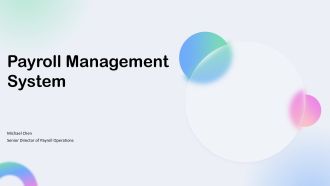 Payroll Management System PPT Designs VA