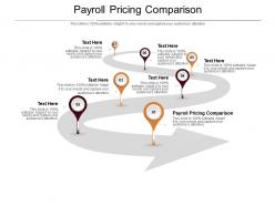 Payroll pricing comparison ppt powerpoint presentation icon example file cpb