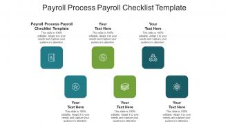 Payroll process payroll checklist template ppt powerpoint presentation professional example cpb