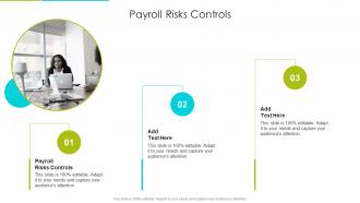 Payroll Risks Controls In Powerpoint And Google Slides Cpb