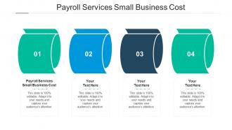 Payroll services small business cost ppt powerpoint presentation styles icons cpb