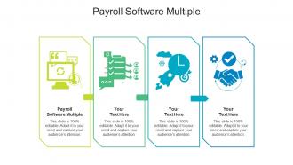 Payroll software multiple ppt powerpoint presentation slides graphics pictures cpb