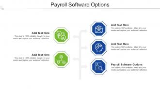 Payroll Software Options Ppt Powerpoint Presentation Summary Pictures Cpb