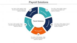 Payroll Solutions Ppt Powerpoint Presentation Slides Guide Cpb