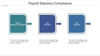 Payroll statutory compliance ppt powerpoint presentation professional infographics cpb