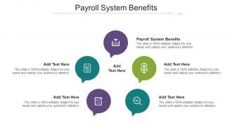 Payroll System Benefits Ppt Powerpoint Presentation Ideas Display Cpb