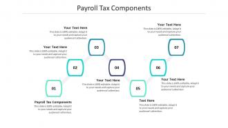 Payroll tax components ppt powerpoint presentation styles examples cpb
