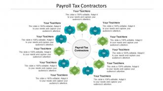 Payroll tax contractors ppt powerpoint presentation outline information cpb