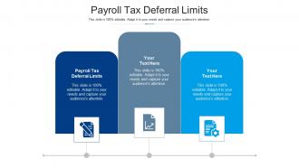 Payroll tax deferral limits ppt powerpoint presentation gallery example topics cpb