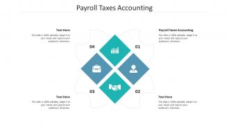 Payroll taxes accounting ppt powerpoint presentation inspiration good cpb