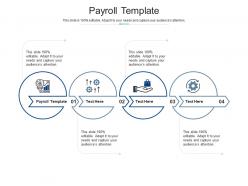 Payroll template ppt powerpoint presentation inspiration cpb