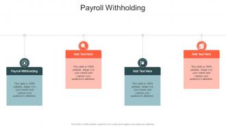Payroll Withholding In Powerpoint And Google Slides Cpb