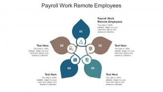 Payroll work remote employees ppt powerpoint presentation icon sample cpb