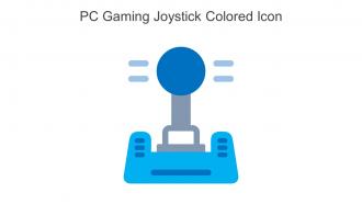 PC Gaming Joystick Colored Icon In Powerpoint Pptx Png And Editable Eps Format