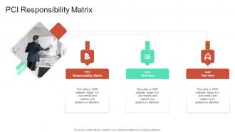 PCI Responsibility Matrix In Powerpoint And Google Slides Cpb