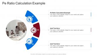 Pe Ratio Calculation Example In Powerpoint And Google Slides Cpb