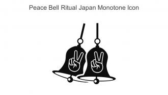 Peace Bell Ritual Japan Monotone Icon In Powerpoint Pptx Png And Editable Eps Format