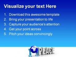 Peace religion powerpoint templates and powerpoint backgrounds 0211