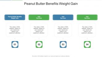 Peanut Butter Benefits Weight Gain In Powerpoint And Google Slides Cpb