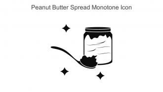 Peanut Butter Spread Monotone Icon In Powerpoint Pptx Png And Editable Eps Format