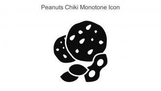 Peanuts Chikki Monotone Icon In Powerpoint Pptx Png And Editable Eps Format